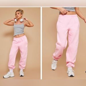 Pink sweatpants